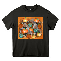 Asphalt cowhide pumpkin Heavy Core Tee - AdoDesignShop