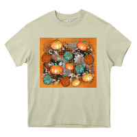 Mossy cowhide pumpkin Heavy Core Tee - AdoDesignShop