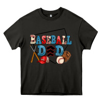 Asphalt baseball dad Heavy Core Tee - AdoDesignShop