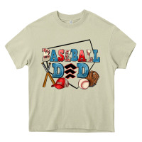 Mossy baseball dad Heavy Core Tee - AdoDesignShop