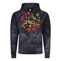 Cloud Black merry christmas deer Vintage Hoodie - MaliasSmallBusiness