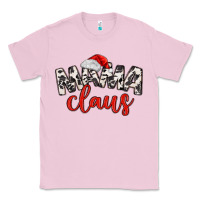 Bubblegum Pink Mama Claus Classic Tee - MaliasSmallBusiness
