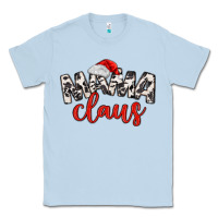 Dusty Blue Mama Claus Classic Tee - MaliasSmallBusiness