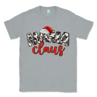 Heather Grey Mama Claus Classic Tee - MaliasSmallBusiness