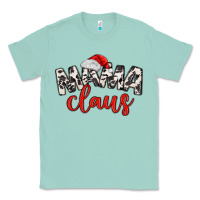 Seafoam Mama Claus Classic Tee - MaliasSmallBusiness