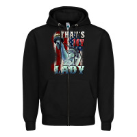 Black thats my lady Zipper Hoodie - CowGirlArtShop