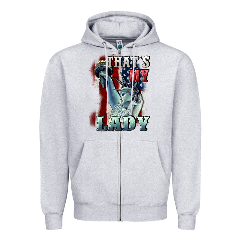 Thats My Lady Zipper Hoodie by CowGirlArtShop | Teevron