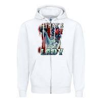 White thats my lady Zipper Hoodie - CowGirlArtShop