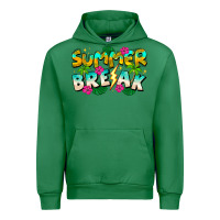 Emerald Summer Break Urban Hoodie - CowhideDigitalArt