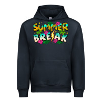 Navy Summer Break Urban Hoodie - CowhideDigitalArt