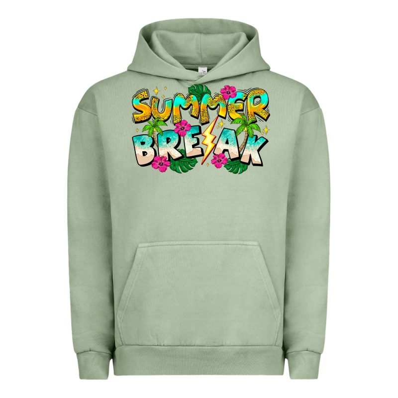 Summer Break Urban Hoodie by CowhideDigitalArt | Teevron