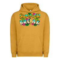 Pigment Peanut Butter Summer Break Urban Hoodie - CowhideDigitalArt