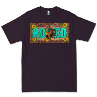 Plum western rodeo horse leopard aztek sunflower license plate template Premium Tee - BarkalooDesign