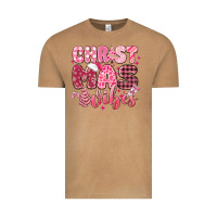 Vintage Camel christmas vibes pink Vintage Tee - MaliasSmallBusiness