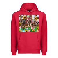 Cardinal easter farm animals Happy Easter Day Premium Hoodie - CowGirlArtShop