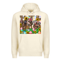 Sandshell easter farm animals Happy Easter Day Premium Hoodie - CowGirlArtShop