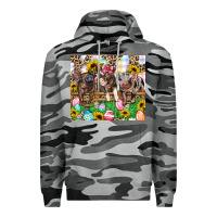 Slate Camo easter farm animals Happy Easter Day Premium Hoodie - CowGirlArtShop