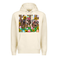 Tofu easter farm animals Happy Easter Day Premium Hoodie - CowGirlArtShop
