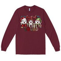Burgundy dental squad Long Sleeve Tee - SublimationCraftShop