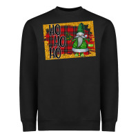 Black Christmas Ho Ho Ho Heavyweight Sweatshirt - Bettercallsaul