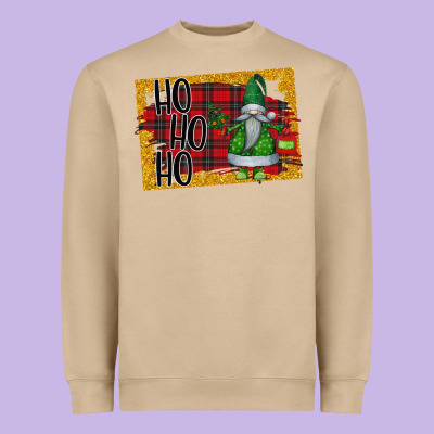 Christmas Ho Ho Ho Heavyweight Sweatshirt Designed By Bettercallsaul