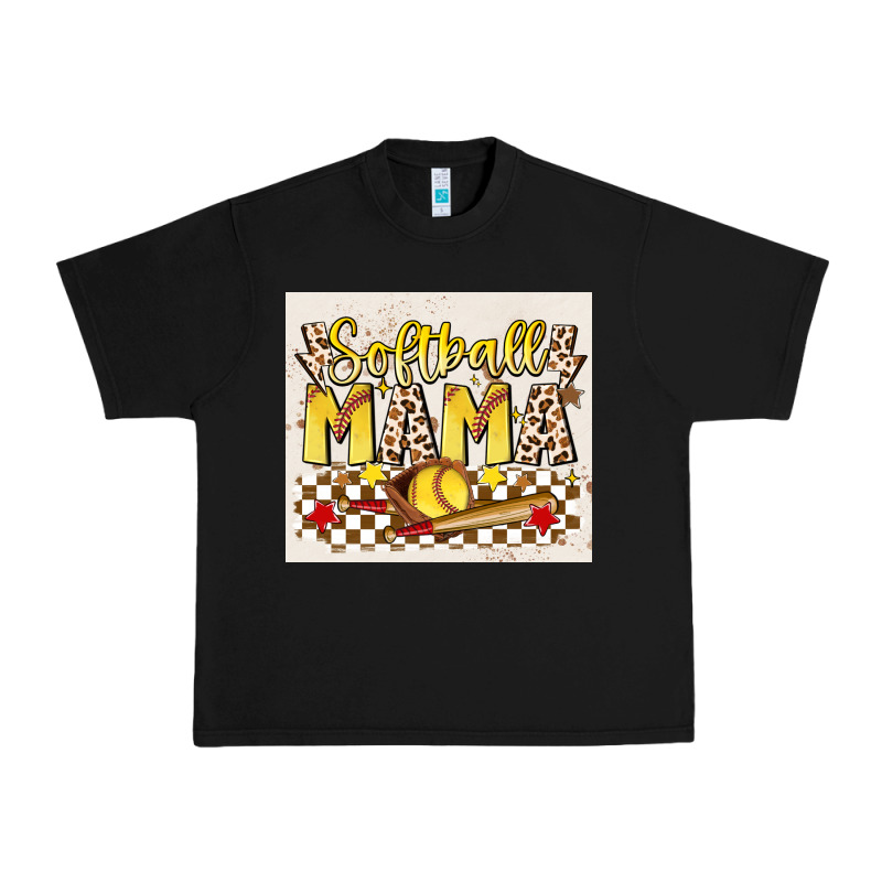 Softball Mom Urban Heavy Tee by JahusDesignShop | Teevron
