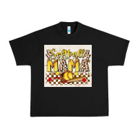 Black softball mom Urban Heavy Tee - JahusDesignShop