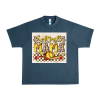 Midnight Navy softball mom Urban Heavy Tee - JahusDesignShop