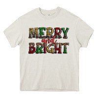 Cream merry and bright Heavy Core Tee - AdoDesignShop