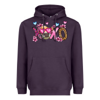 Plum xoxo cow valentine's day Heavyweight Hoodie - OliviaCreatesArt