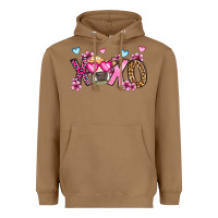 Toasted Coconut xoxo cow valentine's day Heavyweight Hoodie - OliviaCreatesArt