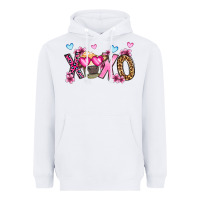 White xoxo cow valentine's day Heavyweight Hoodie - OliviaCreatesArt