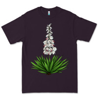 Plum Yucca Flower IIIustrations Premium Tee - LillyAllenDesigns