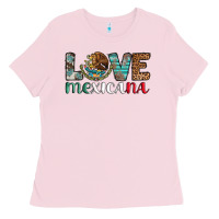 Bubblegum Pink love mexicana revise Ladies Tee - AdoDesignShop