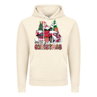 Vintage Artic pink merry christmas Vintage Hoodie - MaliasSmallBusiness