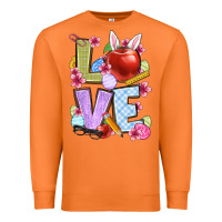 Carrot Easter love Teacher Premium Sweatshirt - OliviaCreatesArt