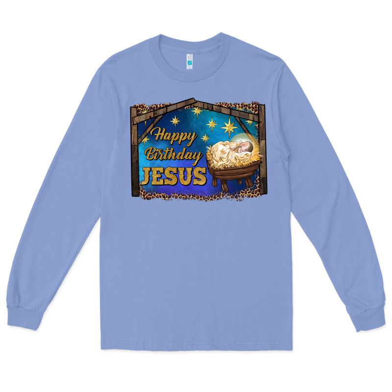 Happy Birthday Jesus Long Sleeve Tee by RanaPortraitStore | Teevron