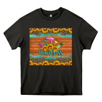 Asphalt hairboss 200z skinny sunflowers leopard hairdresser Heavy Core Tee - Artiststas