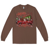 Chestnut merrycamperchristmas Long Sleeve Tee - SublimationCraftShop