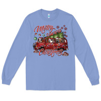 Colony Blue merrycamperchristmas Long Sleeve Tee - SublimationCraftShop
