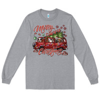 Heather Grey merrycamperchristmas Long Sleeve Tee - SublimationCraftShop