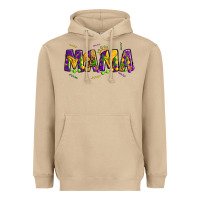Mushroom mama mardi gras Heavyweight Hoodie - OliviaCreatesArt