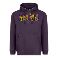 Plum mama mardi gras Heavyweight Hoodie - OliviaCreatesArt