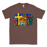 Chestnut True Story Holy Family Classic Tee - MaliasSmallBusiness