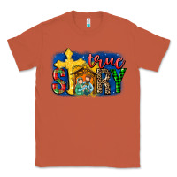 Copper True Story Holy Family Classic Tee - MaliasSmallBusiness