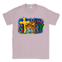 Lilac True Story Holy Family Classic Tee - MaliasSmallBusiness