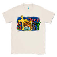 Natural True Story Holy Family Classic Tee - MaliasSmallBusiness