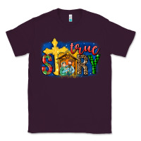 Plum True Story Holy Family Classic Tee - MaliasSmallBusiness