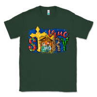 Sports Green True Story Holy Family Classic Tee - MaliasSmallBusiness