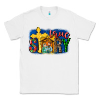 White True Story Holy Family Classic Tee - MaliasSmallBusiness